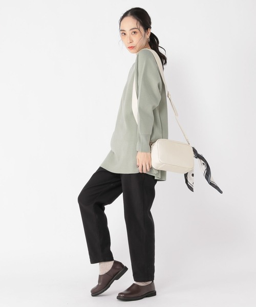 studio CLIP（スタディオクリップ）の「12ゲージフルニードルチュニック（ニット/セーター・レディース・ライトグリーン/ライトグレー/グレー/イエロー・FREE）」の8枚目の写真