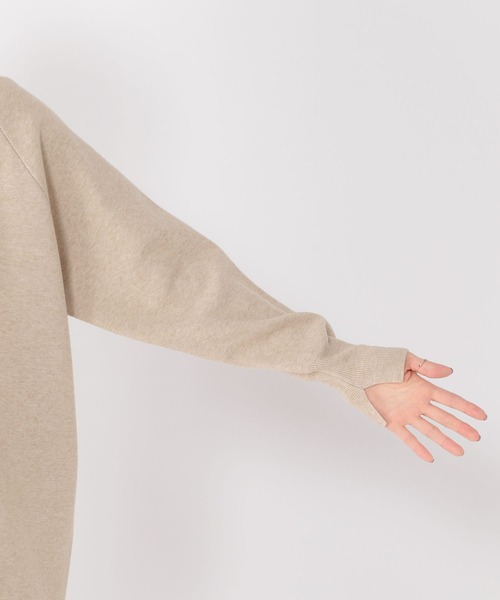 studio CLIP（スタディオクリップ）の「12ゲージフルニードルチュニック（ニット/セーター・レディース・ライトグリーン/ライトグレー/グレー/イエロー・FREE）」の17枚目の写真