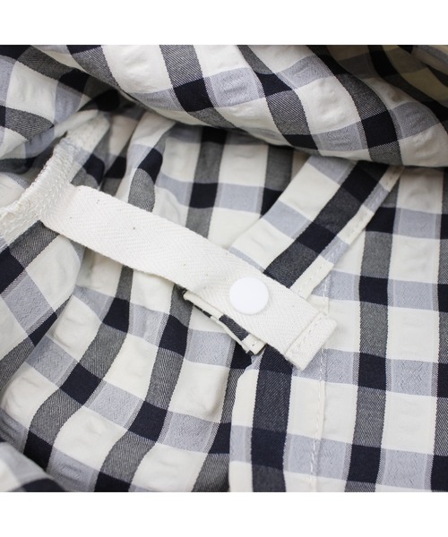 サッカーギンガム甚平(浴衣)|maarook(マルーク) サッカーギンガム甚平(浴衣)|maarook(マルーク)