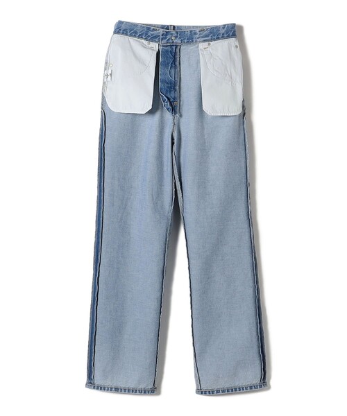 SHIPS（シップス）の「〈洗濯機可能〉ストレート フィット