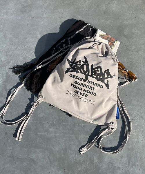 SEQUENZ（シークエンズ）】2 FACE STRING KNAPSACK