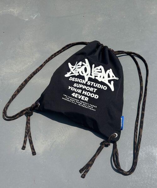 新色追加【SEQUENZ（シークエンズ）】2 FACE STRING KNAPSACK