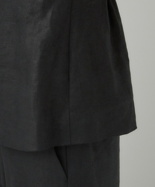 Chaos（カオス）の「Chaos(カオス)/リネンヘリンボンチューブトップ（チューブトップ・レディース・ブラック/ベージュ/モカ・FREE）」の18枚目の写真