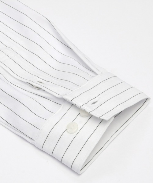 TOKYO SHIRTS（トウキョウシャツ）の「COFREX レギュラーカラーシャツ 長袖ブラウス（シャツ/ブラウス・レディース・ホワイト・M/L/LL/S）」の5枚目の写真