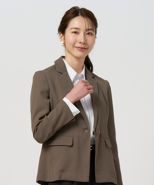 TOKYO SHIRTS（トウキョウシャツ）の「COFREX レギュラーカラーシャツ 長袖ブラウス（シャツ/ブラウス・レディース・ホワイト・M/L/LL/S）」の8枚目の写真