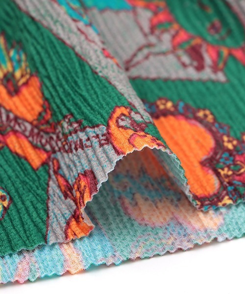 チチカカ（チチカカ）の「クレープアソートプリントパンツ（その他パンツ・レディース・ブルー/その他1/その他2/その他3・FREE）」の14枚目の写真