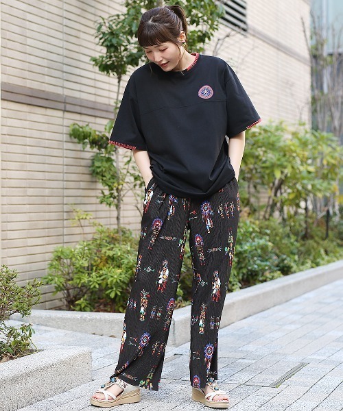 チチカカ（チチカカ）の「クレープアソートプリントパンツ（その他パンツ・レディース・ブルー/その他1/その他2/その他3・FREE）」の22枚目の写真