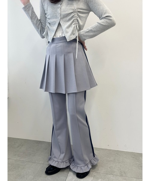 WC(ダブル シー)の「2ラインフリルフレアパンツ(その他パンツ・レディース・ブラック/グレー/ピンク・FREE)」の18枚目の写真