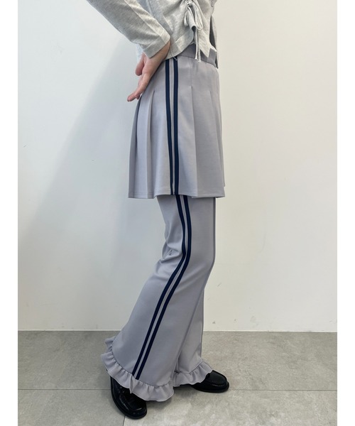 WC(ダブル シー)の「2ラインフリルフレアパンツ(その他パンツ・レディース・ブラック/グレー/ピンク・FREE)」の19枚目の写真