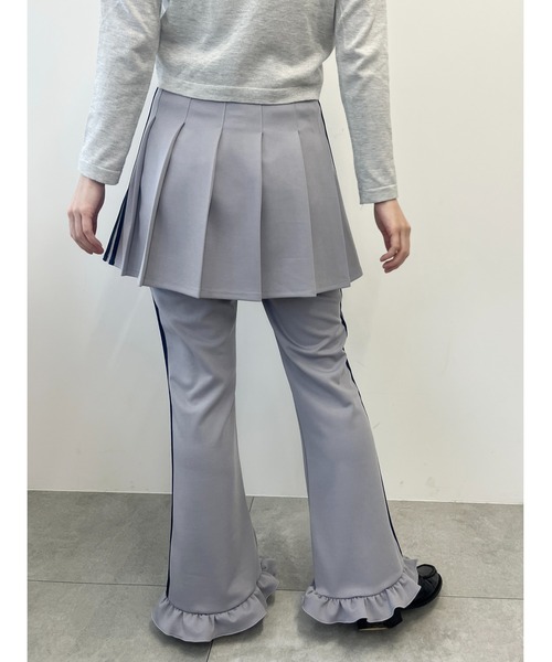 WC(ダブル シー)の「2ラインフリルフレアパンツ(その他パンツ・レディース・ブラック/グレー/ピンク・FREE)」の20枚目の写真