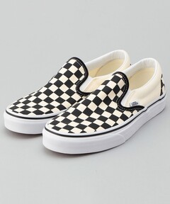 【VANS】 ヴァンズ CLASSIC SLIP-ON CHK T.Coffee 国内発送 VANS】 ヴァンズ CLASSIC SLIP-ON スリッポン VN000D03D4C CHK T