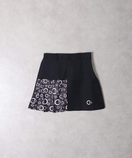 CECIL McBEE(セシルマクビー)の「切り替えプリントプリーツスカート(スカート・レディース・ブラック/ホワイト・1/2)」の14枚目の写真