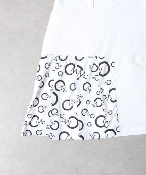 CECIL McBEE(セシルマクビー)の「切り替えプリントプリーツスカート(スカート・レディース・ブラック/ホワイト・1/2)」の19枚目の写真
