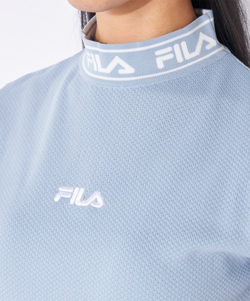 FILA GOLF(フィラゴルフ )の「【FILA GOLF/フィラゴルフ】レディースモックネックワンピース ゴルフ(ワンピース・レディース・ピンク/ライム/ブルー/ブラック・LARGE/MEDIUM/SMALL)」の17枚目の写真
