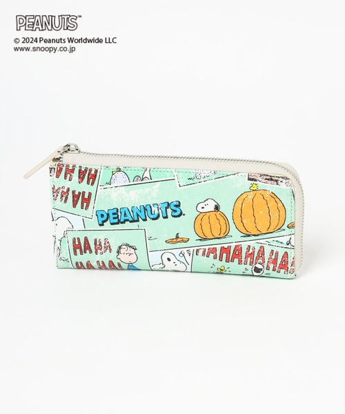 LEPSIM（レプシィム）の「【PEANUTS】コミック長財布　996631（財布・レディース・アイボリー/ブラック・ONE SIZE）」の3枚目の写真