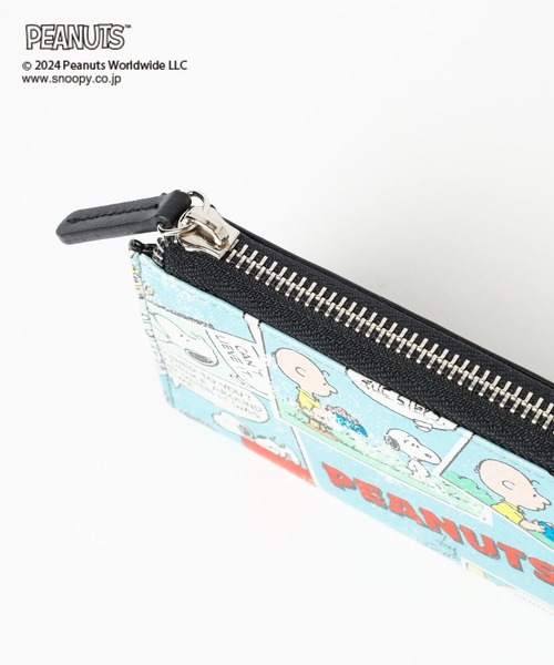 LEPSIM（レプシィム）の「【PEANUTS】コミック長財布　996631（財布・レディース・アイボリー/ブラック・ONE SIZE）」の8枚目の写真