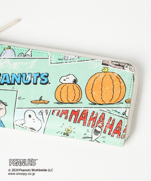 LEPSIM（レプシィム）の「【PEANUTS】コミック長財布　996631（財布・レディース・アイボリー/ブラック・ONE SIZE）」の16枚目の写真