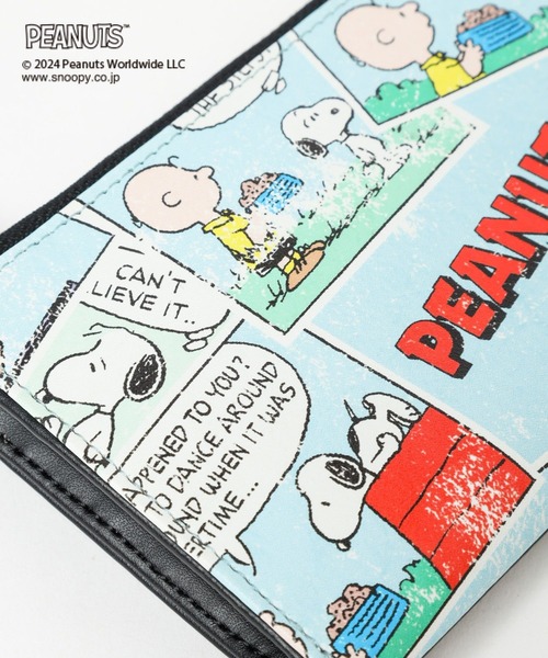 LEPSIM（レプシィム）の「【PEANUTS】コミック長財布　996631（財布・レディース・アイボリー/ブラック・ONE SIZE）」の18枚目の写真