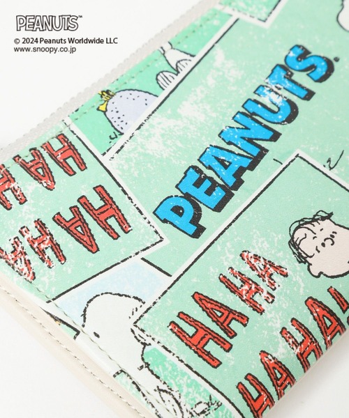 LEPSIM（レプシィム）の「【PEANUTS】コミック長財布　996631（財布・レディース・アイボリー/ブラック・ONE SIZE）」の19枚目の写真