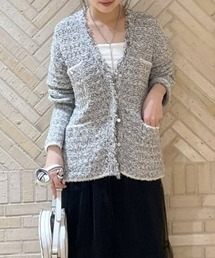 RIVE DROITE | オケージョン対応/スプリングツイードカーディガン(カーディガン/ボレロ)