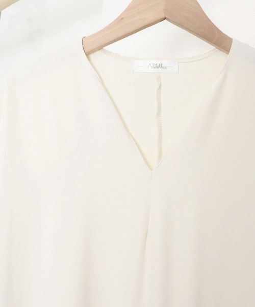 Miniministore（ミニミニストア）の「ロングワンピース 夏 レディース 5分袖（ワンピース・レディース・ブルーグレー/アイボリー/ブラック・FREE）」の20枚目の写真