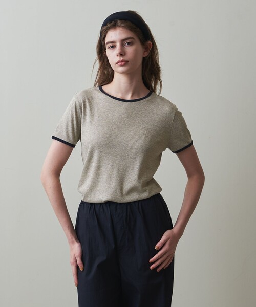 【人気即完売　美品】スティーブンアラン　リンガーTシャツ Steven Alan＞リンガー Tシャツ（Tシャツ/カットソー）｜Steven