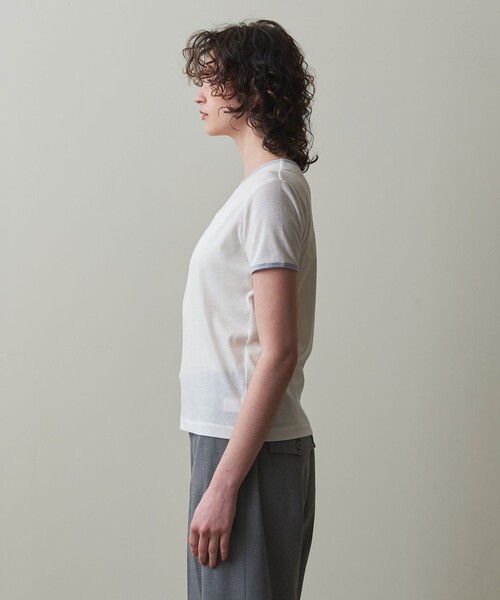 Steven Alan＞リンガー Tシャツ（Tシャツ/カットソー）｜Steven