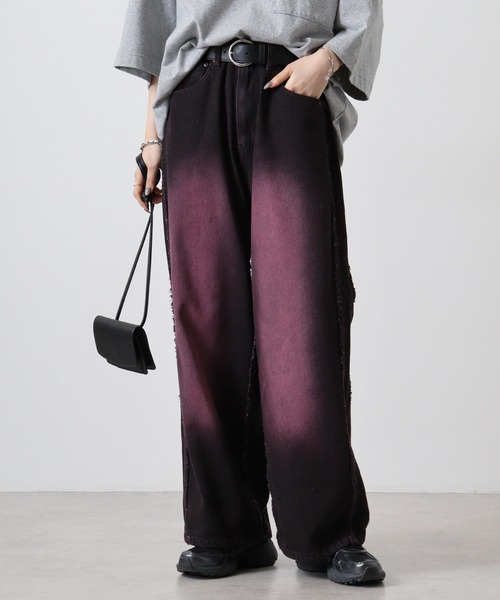 Jungle Storm（ジャングルストーム）の「Side fringe baggy pants