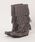 Minnetonkai~lgJj́u/~lgJ MINNETONKA/CALF HI 3-LAYER FRINGE BOOTSiu[cjvbO[