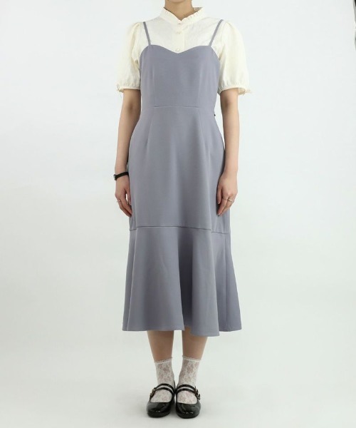 F i.n.t（フィント）の「ダブルリボンマーメイドキャミワンピース/fint（ワンピース・レディース・チャコール/ラベンダー・FREE）」の22枚目の写真