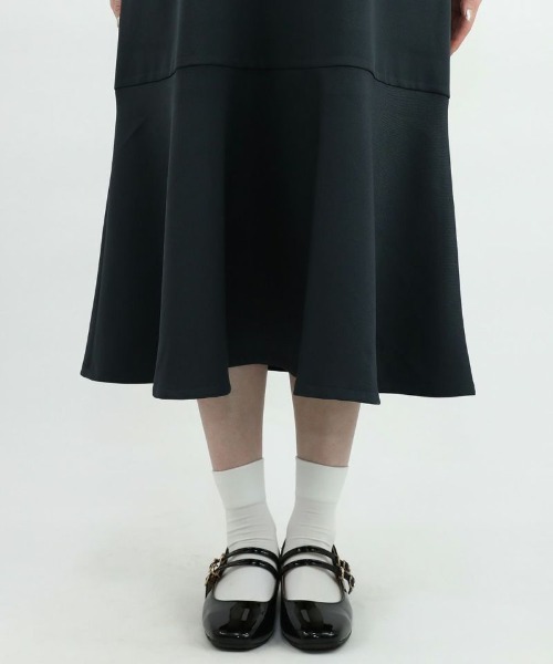 F i.n.t（フィント）の「ダブルリボンマーメイドキャミワンピース/fint（ワンピース・レディース・チャコール/ラベンダー・FREE）」の5枚目の写真