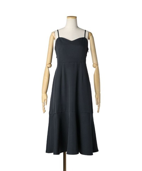 F i.n.t（フィント）の「ダブルリボンマーメイドキャミワンピース/fint（ワンピース・レディース・チャコール/ラベンダー・FREE）」の8枚目の写真