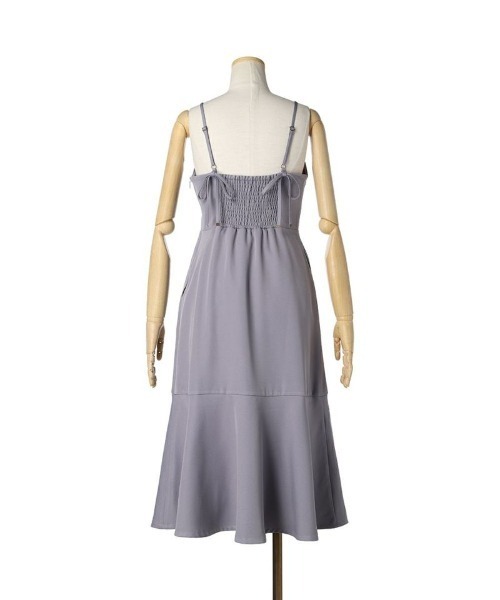 F i.n.t（フィント）の「ダブルリボンマーメイドキャミワンピース/fint（ワンピース・レディース・チャコール/ラベンダー・FREE）」の9枚目の写真