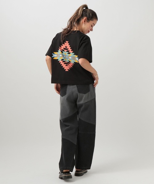 PENDLETON(ペンドルトン)の「【PENDLETON(ペンドルトン)】別注プリントショートTシャツ(Tシャツ/カットソー・レディース・オフホワイト/イエロー/ブラック・FREE)」の9枚目の写真