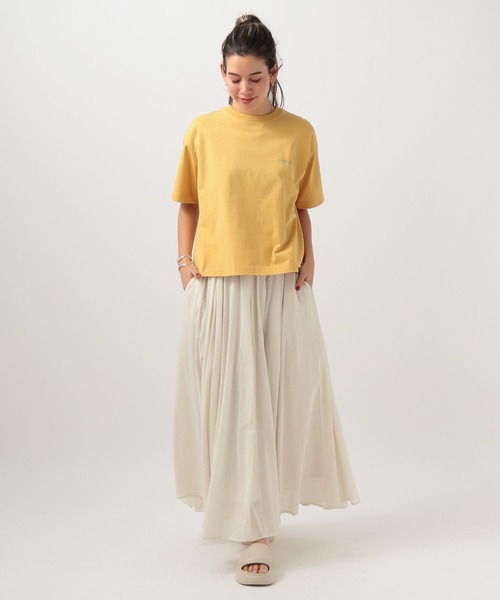 PENDLETON(ペンドルトン)の「【PENDLETON(ペンドルトン)】別注プリントショートTシャツ(Tシャツ/カットソー・レディース・オフホワイト/イエロー/ブラック・FREE)」の5枚目の写真