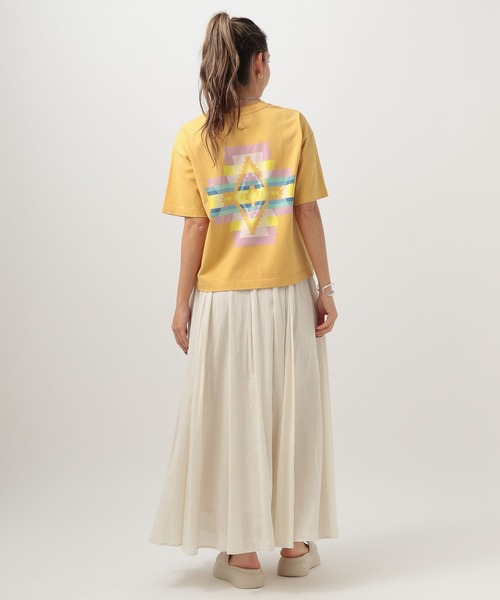 PENDLETON(ペンドルトン)の「【PENDLETON(ペンドルトン)】別注プリントショートTシャツ(Tシャツ/カットソー・レディース・オフホワイト/イエロー/ブラック・FREE)」の4枚目の写真