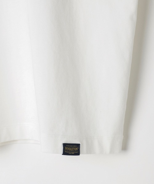 PENDLETON(ペンドルトン)の「【PENDLETON(ペンドルトン)】別注プリントショートTシャツ(Tシャツ/カットソー・レディース・オフホワイト/イエロー/ブラック・FREE)」の20枚目の写真