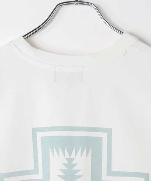 PENDLETON(ペンドルトン)の「【PENDLETON(ペンドルトン)】別注プリントショートTシャツ(Tシャツ/カットソー・レディース・オフホワイト/イエロー/ブラック・FREE)」の19枚目の写真