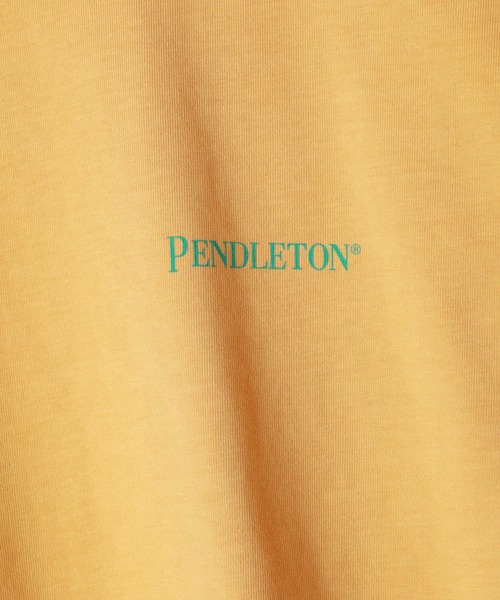 PENDLETON(ペンドルトン)の「【PENDLETON(ペンドルトン)】別注プリントショートTシャツ(Tシャツ/カットソー・レディース・オフホワイト/イエロー/ブラック・FREE)」の16枚目の写真