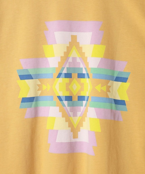 PENDLETON(ペンドルトン)の「【PENDLETON(ペンドルトン)】別注プリントショートTシャツ(Tシャツ/カットソー・レディース・オフホワイト/イエロー/ブラック・FREE)」の13枚目の写真