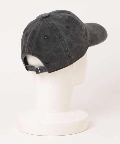 BEN DAVIS（ベンデイビス）の「【BEN DAVIS/ベンデイヴィス】WASHED CANVAS LONG BRIM CAP　UVカット（キャップ・メンズ・カーキ/スミクロ・FREE）」の3枚目の写真