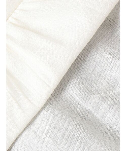 LAGUNAMOON（ラグナムーン）の「テクスチャーウエストマークブラウス（シャツ/ブラウス・レディース・ホワイト/ミント・FREE）」の13枚目の写真