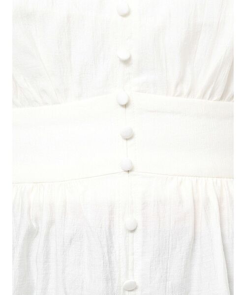 LAGUNAMOON（ラグナムーン）の「テクスチャーウエストマークブラウス（シャツ/ブラウス・レディース・ホワイト/ミント・FREE）」の10枚目の写真