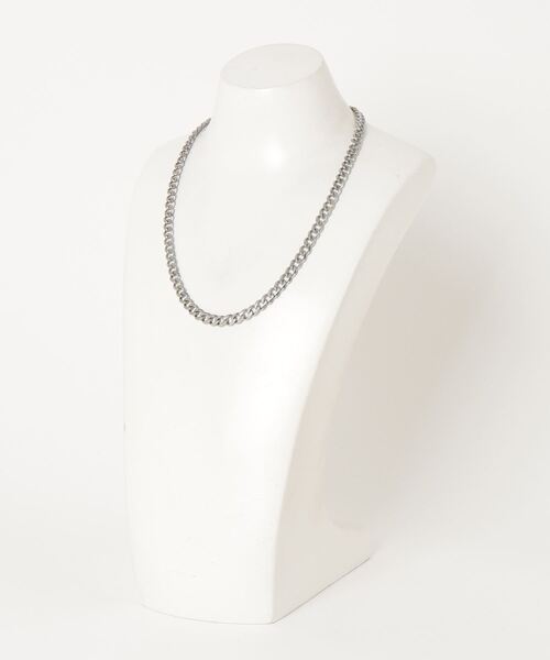 A‘gem 9（エージェムナイン）の「A'GEM/9 × .kom 『KANSAI STUDIO/カンサイスタジオ』シンプルチェーンネックレス（ネックレス・レディース・シルバー・FREE）」の10枚目の写真