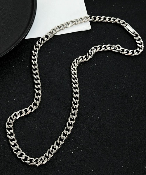 A‘gem 9（エージェムナイン）の「A'GEM/9 × .kom 『KANSAI STUDIO/カンサイスタジオ』シンプルチェーンネックレス（ネックレス・レディース・シルバー・FREE）」の7枚目の写真