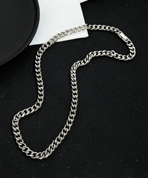 A‘gem 9（エージェムナイン）の「A'GEM/9 × .kom 『KANSAI STUDIO/カンサイスタジオ』シンプルチェーンネックレス（ネックレス・レディース・シルバー・FREE）」の8枚目の写真