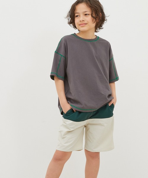 coca（coca）（コカ）の「キッズ ナイロンバイカラーショート