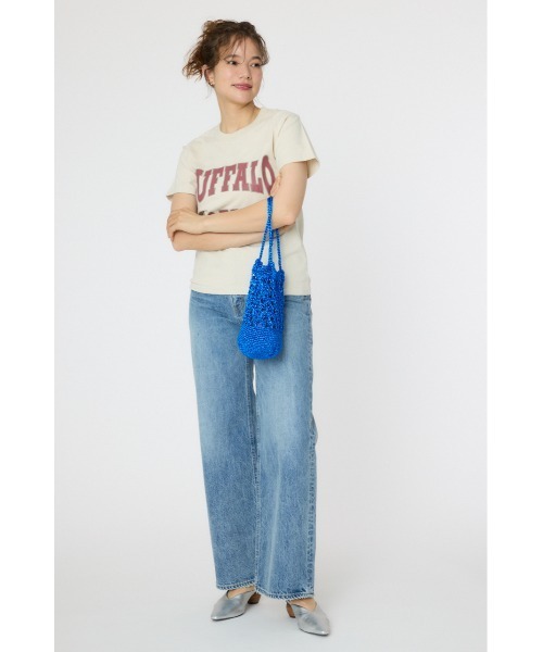 RODEO CROWNS WIDE BOWL（ロデオクラウンズワイドボウル）の「メタリック編み込みバッグ（ハンドバッグ・レディース・ブルー/シルバー/マルチ・FREE）」の11枚目の写真