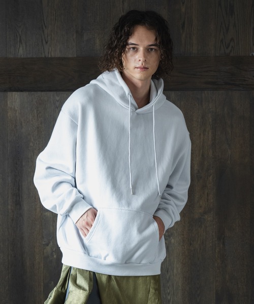 CASPER JOHN（キャスパージョン）の「Casper John × OPENING ACT 530g Heavy weight parker/530g ヘビーウェイトパーカー（パーカー・メンズ・ライトグレー/チャコールグレー/ブラック・X-SMALL/SMALL/MEDIUM/LARGE）」の16枚目の写真