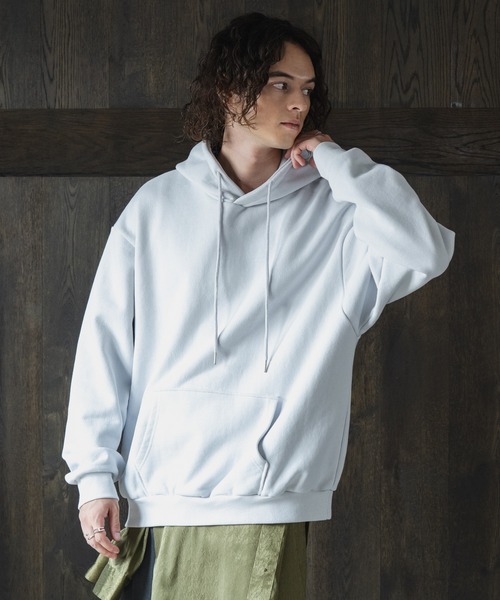 CASPER JOHN（キャスパージョン）の「Casper John × OPENING ACT 530g Heavy weight parker/530g ヘビーウェイトパーカー（パーカー・メンズ・ライトグレー/チャコールグレー/ブラック・X-SMALL/SMALL/MEDIUM/LARGE）」の17枚目の写真